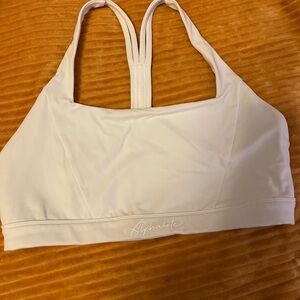 Alphalete Sports Bra- White Large